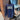 Iridescent Gameday Navy Crew