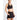 Butter V Shaped High Waist Skort | Black