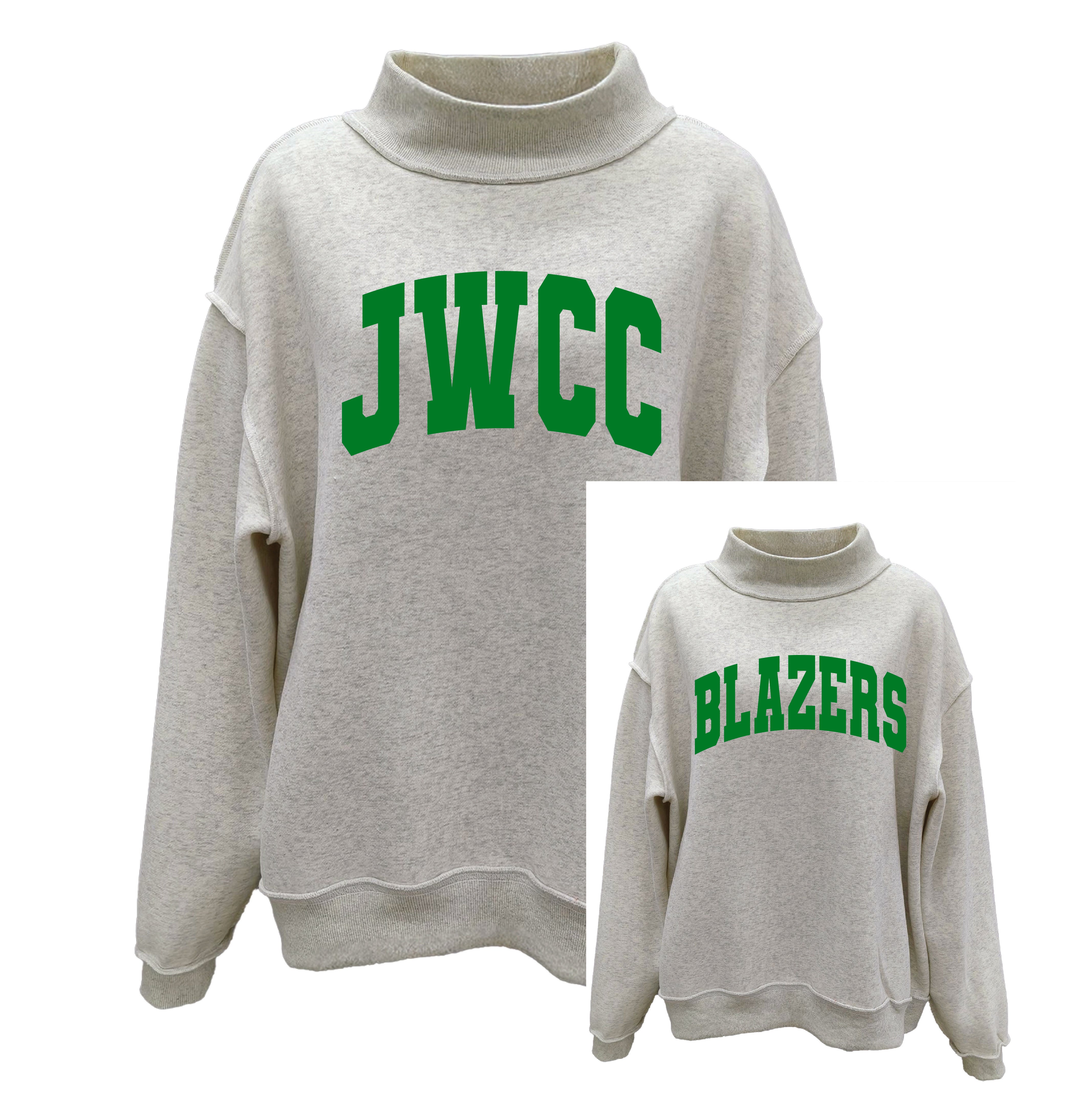 All Schools Reversible Mock Neck Sweatshirt – The Wild Tiger Boutique